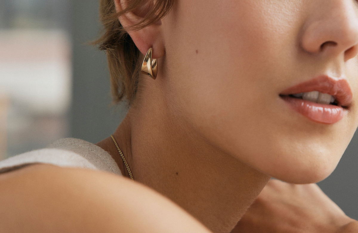 GALE EARRINGS | YELLOW GOLD