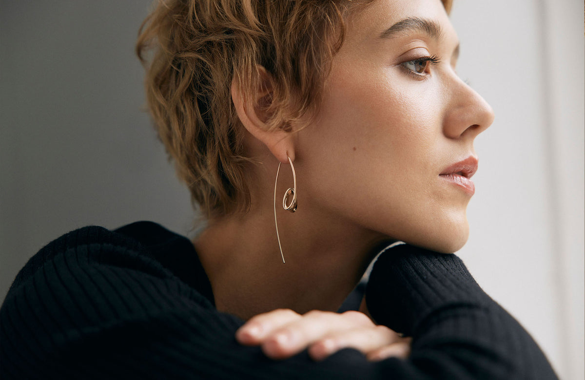 ZEPHYR EARRINGS | YELLOW GOLD