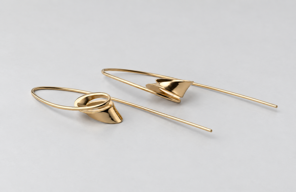 ZEPHYR EARRINGS | YELLOW GOLD