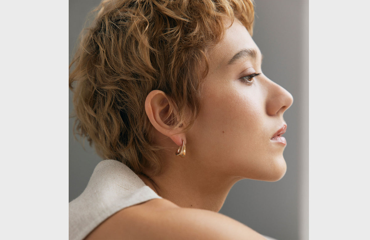 GALE EARRINGS | YELLOW GOLD
