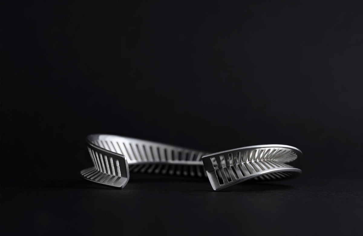 HELIX CUFF | STERLING SILVER