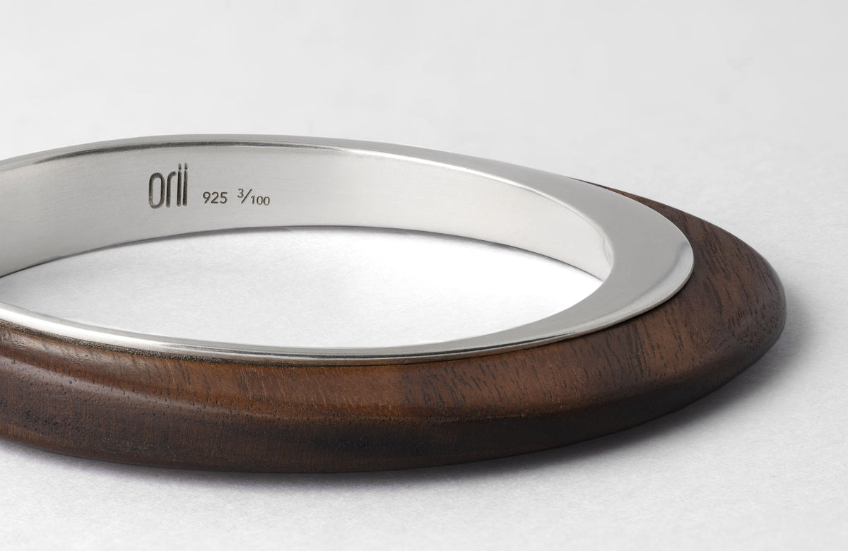 CORIOLUS | WALNUT WOOD & STERLING SILVER