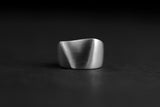 Wavy Minimalist Sterling Silver Ring